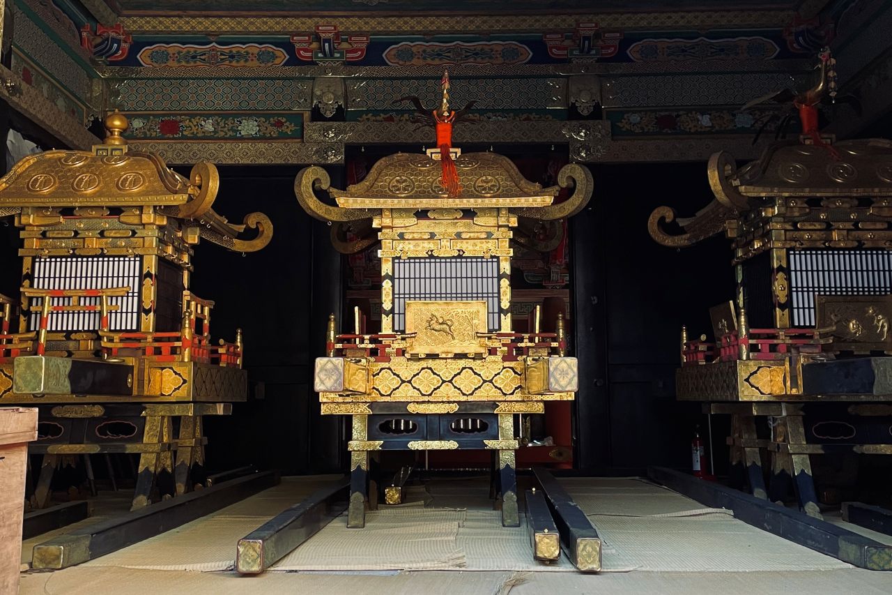 日光東照宮の神輿